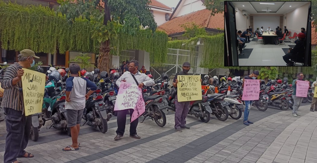 Pasca SP3 Dugaan Korupsi Trilyunan YKP, Masyarat Peduli Asset Kota Surabaya Unjuk Rasa