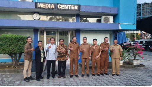 Jalin Sinergisitas Dalam Kegiatan Misi Dagang dan Investasi, Kadis Kominfo Jatim Berkunjung ke Diskominfo dan Persandian Aceh