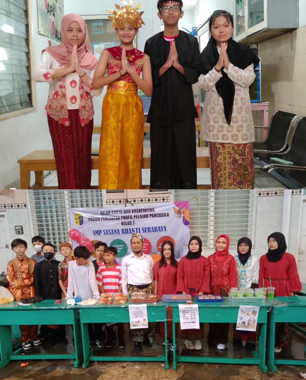 Berbagai Perayaan Setelah Libur Lebaran di SMP Sasana Bhakti Surabaya